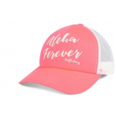 BILLABONG 's ALOHA FOREVER Pink Trucker Cap Hat SUMMER Snapback  eb-21905264